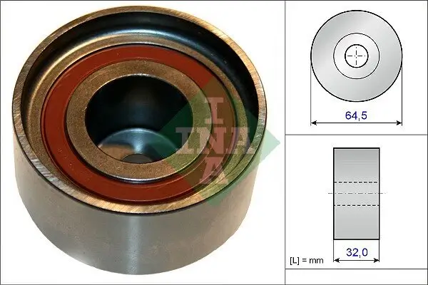 Umlenk-/Führungsrolle, Zahnriemen Schaeffler INA 532 0675 10