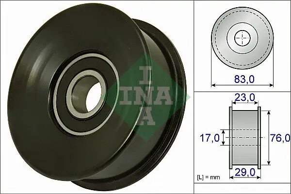 Umlenk-/Führungsrolle, Keilrippenriemen Schaeffler INA 532 0730 10
