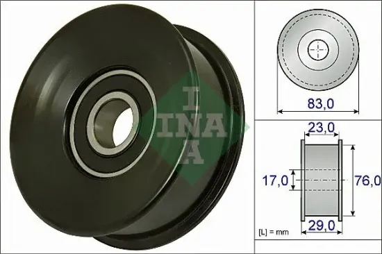 Umlenk-/Führungsrolle, Keilrippenriemen Schaeffler INA 532 0730 10 Bild Umlenk-/Führungsrolle, Keilrippenriemen Schaeffler INA 532 0730 10