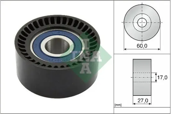 Umlenk-/Führungsrolle, Zahnriemen Schaeffler INA 532 0747 10 Bild Umlenk-/Führungsrolle, Zahnriemen Schaeffler INA 532 0747 10