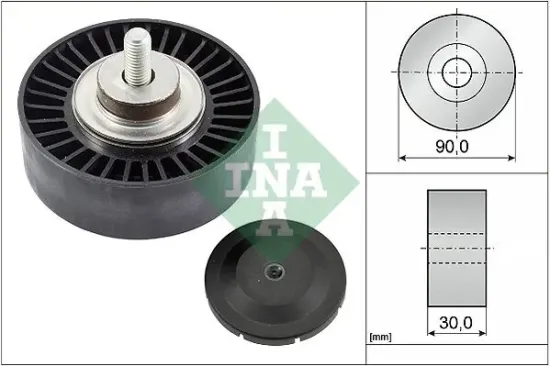 Umlenk-/Führungsrolle, Keilrippenriemen Schaeffler INA 532 0752 10 Bild Umlenk-/Führungsrolle, Keilrippenriemen Schaeffler INA 532 0752 10