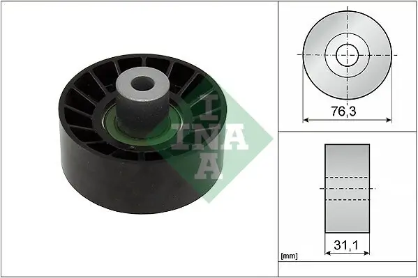 Umlenk-/Führungsrolle, Keilrippenriemen Schaeffler INA 532 0776 10