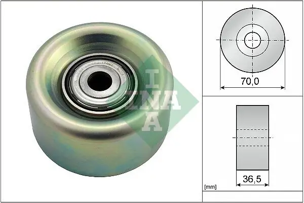 Umlenk-/Führungsrolle, Keilrippenriemen Schaeffler INA 532 0780 10