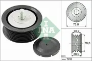 Umlenk-/Führungsrolle, Keilrippenriemen Schaeffler INA 532 0800 10