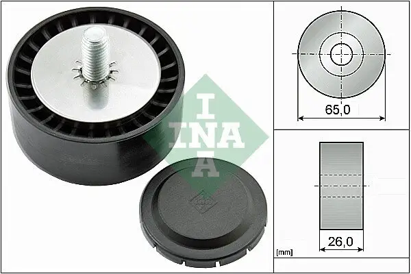 Umlenk-/Führungsrolle, Keilrippenriemen Schaeffler INA 532 0802 10