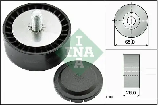 Umlenk-/Führungsrolle, Keilrippenriemen Schaeffler INA 532 0802 10 Bild Umlenk-/Führungsrolle, Keilrippenriemen Schaeffler INA 532 0802 10