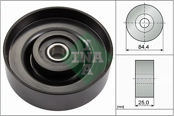 Umlenk-/Führungsrolle, Keilrippenriemen Schaeffler INA 532 0827 10