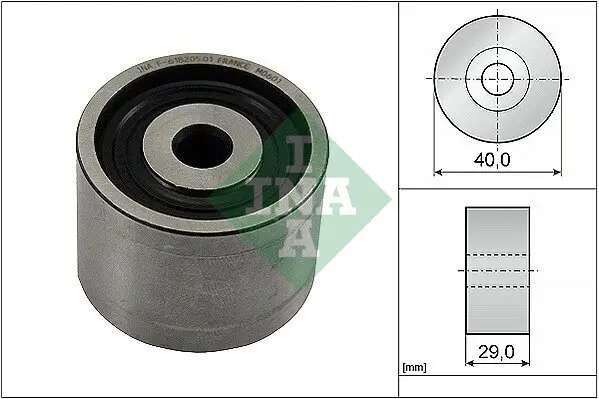 Umlenk-/Führungsrolle, Zahnriemen Schaeffler INA 532 0828 10