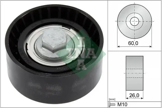 Umlenk-/Führungsrolle, Keilrippenriemen Schaeffler INA 532 0868 10 Bild Umlenk-/Führungsrolle, Keilrippenriemen Schaeffler INA 532 0868 10