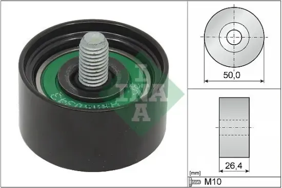 Umlenk-/Führungsrolle, Keilrippenriemen Schaeffler INA 532 0875 10 Bild Umlenk-/Führungsrolle, Keilrippenriemen Schaeffler INA 532 0875 10