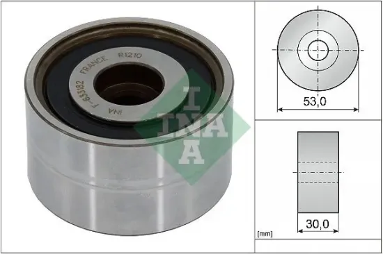 Umlenk-/Führungsrolle, Zahnriemen links oben Schaeffler INA 532 0885 10 Bild Umlenk-/Führungsrolle, Zahnriemen links oben Schaeffler INA 532 0885 10