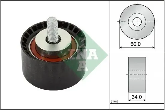 Umlenk-/Führungsrolle, Zahnriemen Schaeffler INA 532 0888 10 Bild Umlenk-/Führungsrolle, Zahnriemen Schaeffler INA 532 0888 10