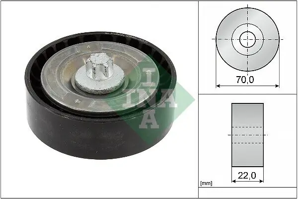 Umlenk-/Führungsrolle, Keilrippenriemen Schaeffler INA 532 0895 10