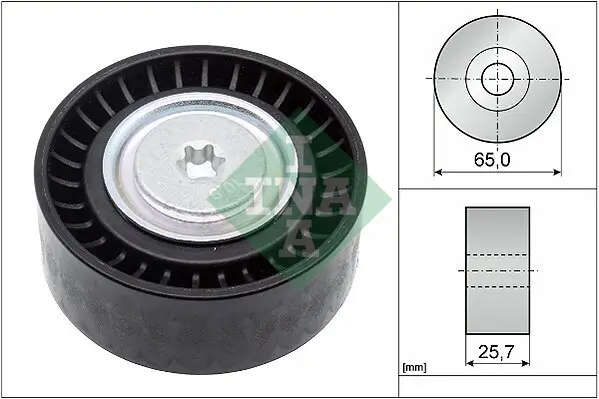 Umlenk-/Führungsrolle, Keilrippenriemen Schaeffler INA 532 0907 10