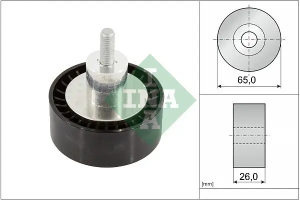 Umlenk-/Führungsrolle, Keilrippenriemen Schaeffler INA 532 0908 10 Bild Umlenk-/Führungsrolle, Keilrippenriemen Schaeffler INA 532 0908 10