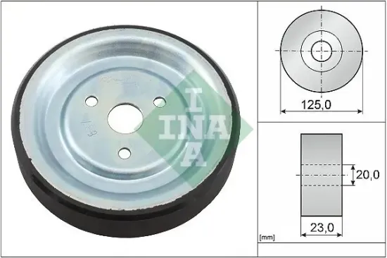 Umlenk-/Führungsrolle, Keilriemen Schaeffler INA 532 0912 10 Bild Umlenk-/Führungsrolle, Keilriemen Schaeffler INA 532 0912 10