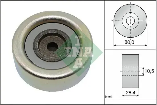 Umlenk-/Führungsrolle, Keilrippenriemen Schaeffler INA 532 0933 10 Bild Umlenk-/Führungsrolle, Keilrippenriemen Schaeffler INA 532 0933 10