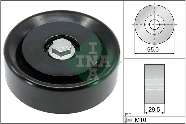 Umlenk-/Führungsrolle, Keilrippenriemen Schaeffler INA 532 0959 10