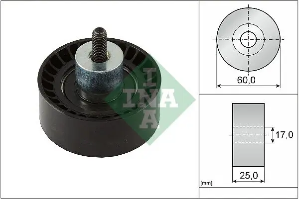 Umlenk-/Führungsrolle, Zahnriemen Schaeffler INA 532 0997 10