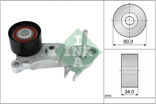 Umlenk-/Führungsrolle, Zahnriemen Schaeffler INA 532 0999 10