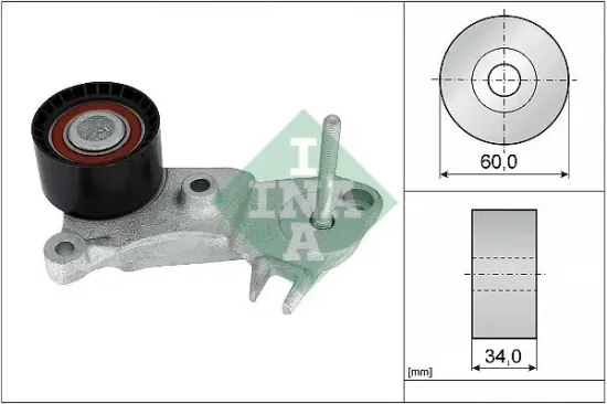 Umlenk-/Führungsrolle, Zahnriemen Schaeffler INA 532 0999 10 Bild Umlenk-/Führungsrolle, Zahnriemen Schaeffler INA 532 0999 10