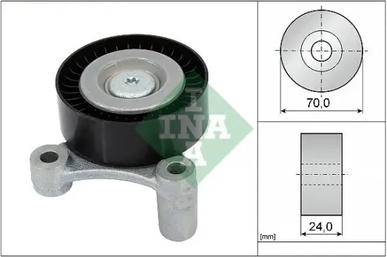 Umlenk-/Führungsrolle, Keilrippenriemen Schaeffler INA 532 1002 10 Bild Umlenk-/Führungsrolle, Keilrippenriemen Schaeffler INA 532 1002 10