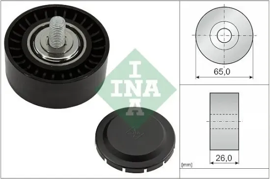 Umlenk-/Führungsrolle, Keilrippenriemen Schaeffler INA 532 1113 10 Bild Umlenk-/Führungsrolle, Keilrippenriemen Schaeffler INA 532 1113 10