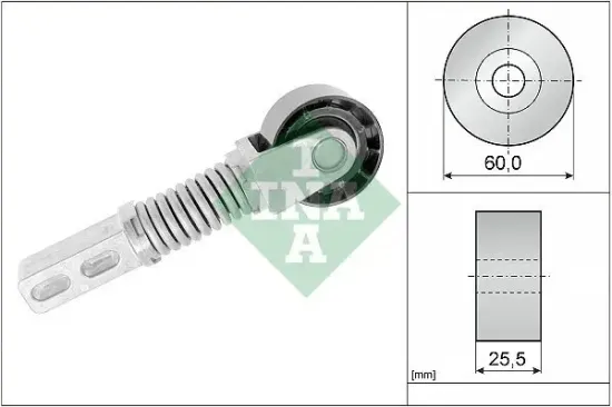 Riemenspanner, Keilrippenriemen Schaeffler INA 533 0049 20 Bild Riemenspanner, Keilrippenriemen Schaeffler INA 533 0049 20