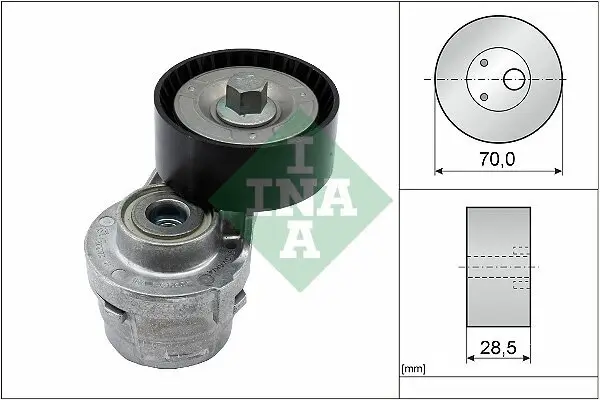 Riemenspanner, Keilrippenriemen Schaeffler INA 533 0061 20