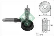 Riemenspanner, Keilrippenriemen Schaeffler INA 534 0014 10