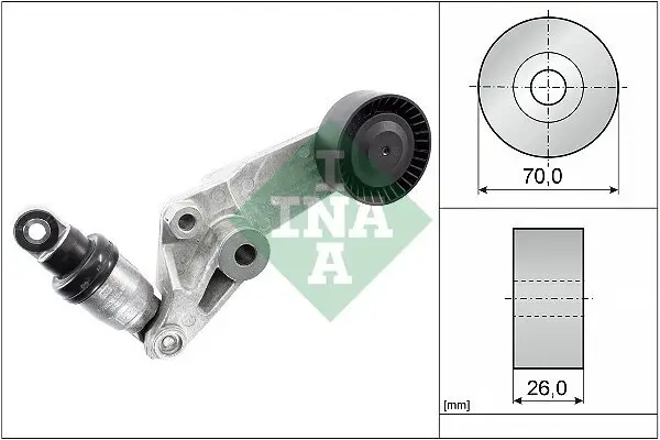 Riemenspanner, Keilrippenriemen Schaeffler INA 534 0016 10