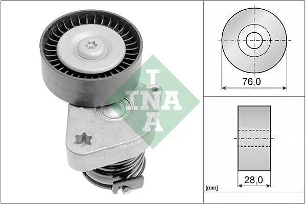 Riemenspanner, Keilrippenriemen Schaeffler INA 534 0081 30