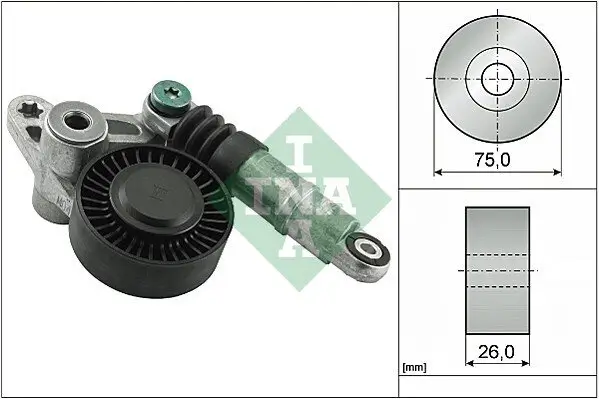 Riemenspanner, Keilrippenriemen Schaeffler INA 534 0098 10