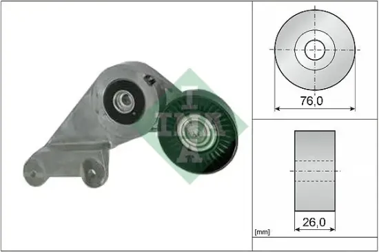 Riemenspanner, Keilrippenriemen Schaeffler INA 534 0133 30 Bild Riemenspanner, Keilrippenriemen Schaeffler INA 534 0133 30