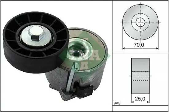 Riemenspanner, Keilrippenriemen Schaeffler INA 534 0280 10 Bild Riemenspanner, Keilrippenriemen Schaeffler INA 534 0280 10