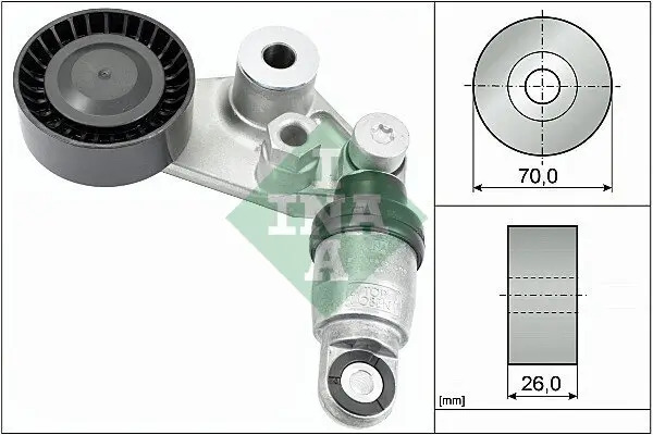 Riemenspanner, Keilrippenriemen Schaeffler INA 534 0297 10