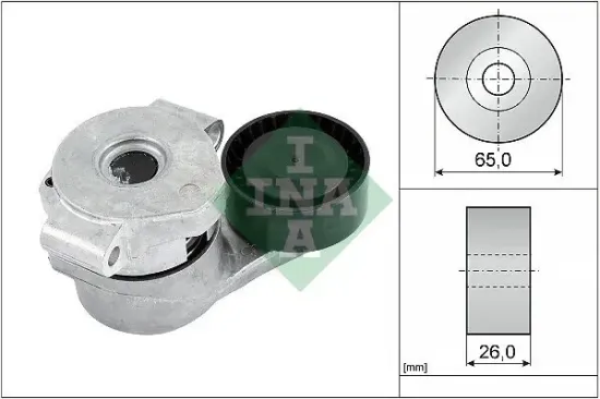 Riemenspanner, Keilrippenriemen Schaeffler INA 534 0308 10 Bild Riemenspanner, Keilrippenriemen Schaeffler INA 534 0308 10