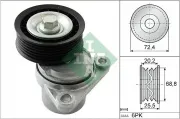 Riemenspanner, Keilrippenriemen Schaeffler INA 534 0326 10