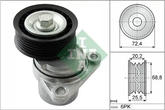 Riemenspanner, Keilrippenriemen Schaeffler INA 534 0326 10 Bild Riemenspanner, Keilrippenriemen Schaeffler INA 534 0326 10