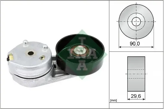 Riemenspanner, Keilrippenriemen Schaeffler INA 534 0358 10 Bild Riemenspanner, Keilrippenriemen Schaeffler INA 534 0358 10