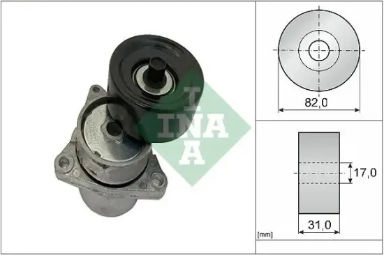 Riemenspanner, Keilrippenriemen Schaeffler INA 534 0359 10 Bild Riemenspanner, Keilrippenriemen Schaeffler INA 534 0359 10