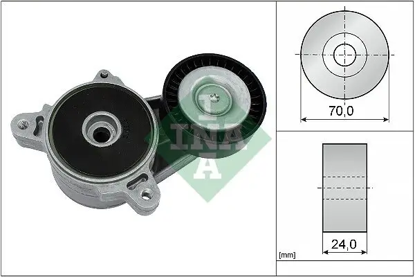 Riemenspanner, Keilrippenriemen Schaeffler INA 534 0361 10