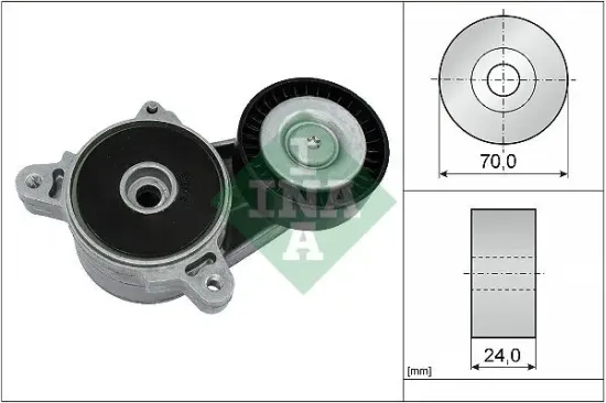 Riemenspanner, Keilrippenriemen Schaeffler INA 534 0361 10 Bild Riemenspanner, Keilrippenriemen Schaeffler INA 534 0361 10