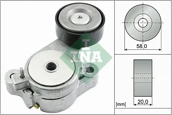 Riemenspanner, Keilrippenriemen Schaeffler INA 534 0396 10