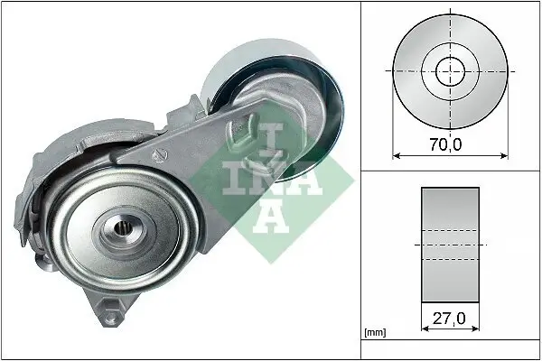 Riemenspanner, Keilrippenriemen Schaeffler INA 534 0408 10