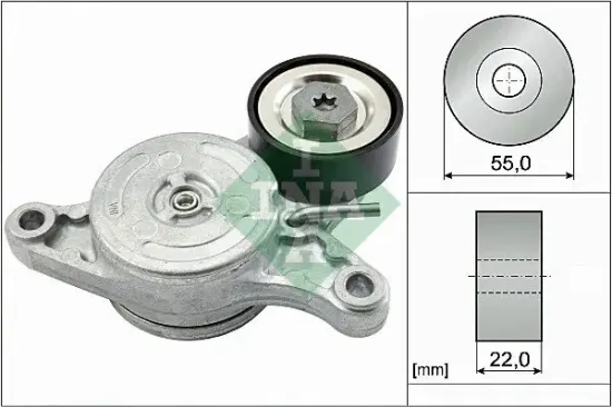 Riemenspanner, Keilrippenriemen Schaeffler INA 534 0420 10 Bild Riemenspanner, Keilrippenriemen Schaeffler INA 534 0420 10