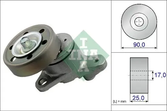 Riemenspanner, Keilrippenriemen Schaeffler INA 534 0437 10 Bild Riemenspanner, Keilrippenriemen Schaeffler INA 534 0437 10