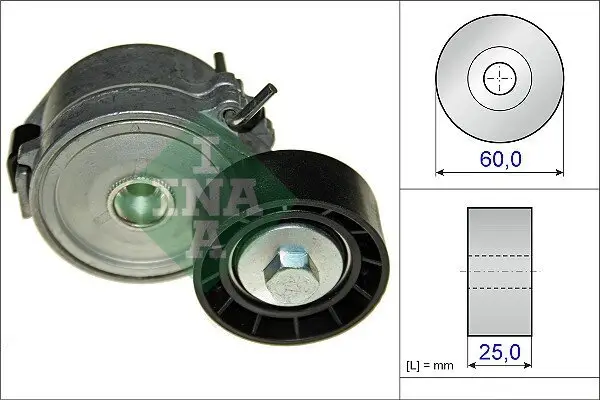 Riemenspanner, Keilrippenriemen Schaeffler INA 534 0447 10