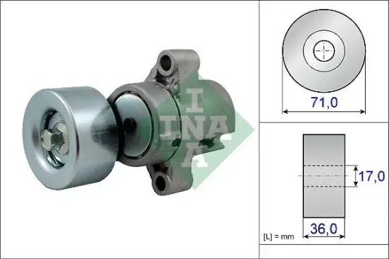 Riemenspanner, Keilrippenriemen Schaeffler INA 534 0453 10 Bild Riemenspanner, Keilrippenriemen Schaeffler INA 534 0453 10