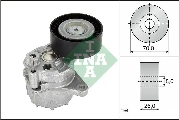 Riemenspanner, Keilrippenriemen Schaeffler INA 534 0481 10